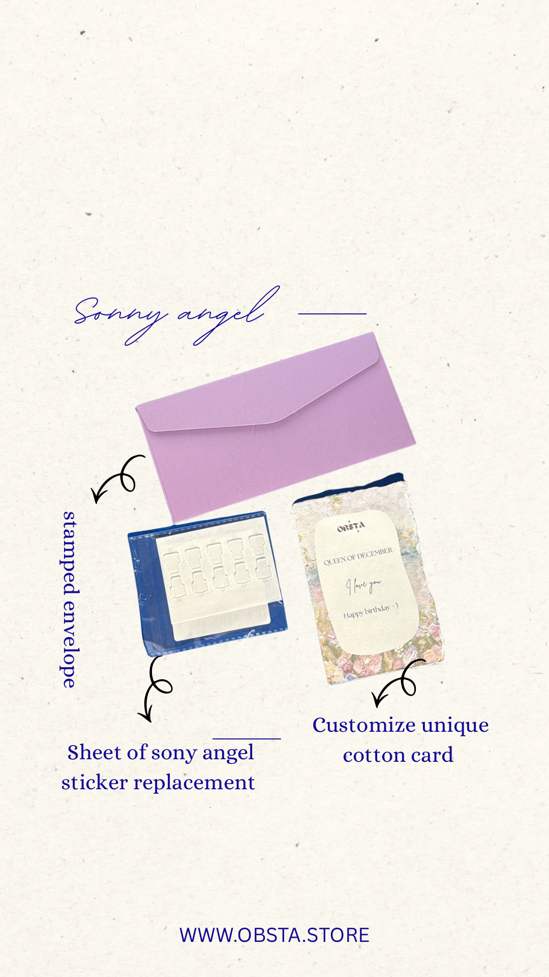 Sony angel garden antique box