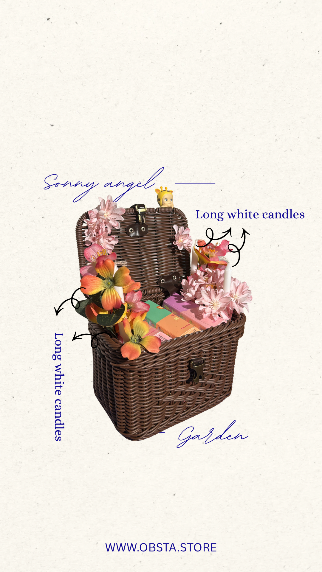 Sony angel garden antique box