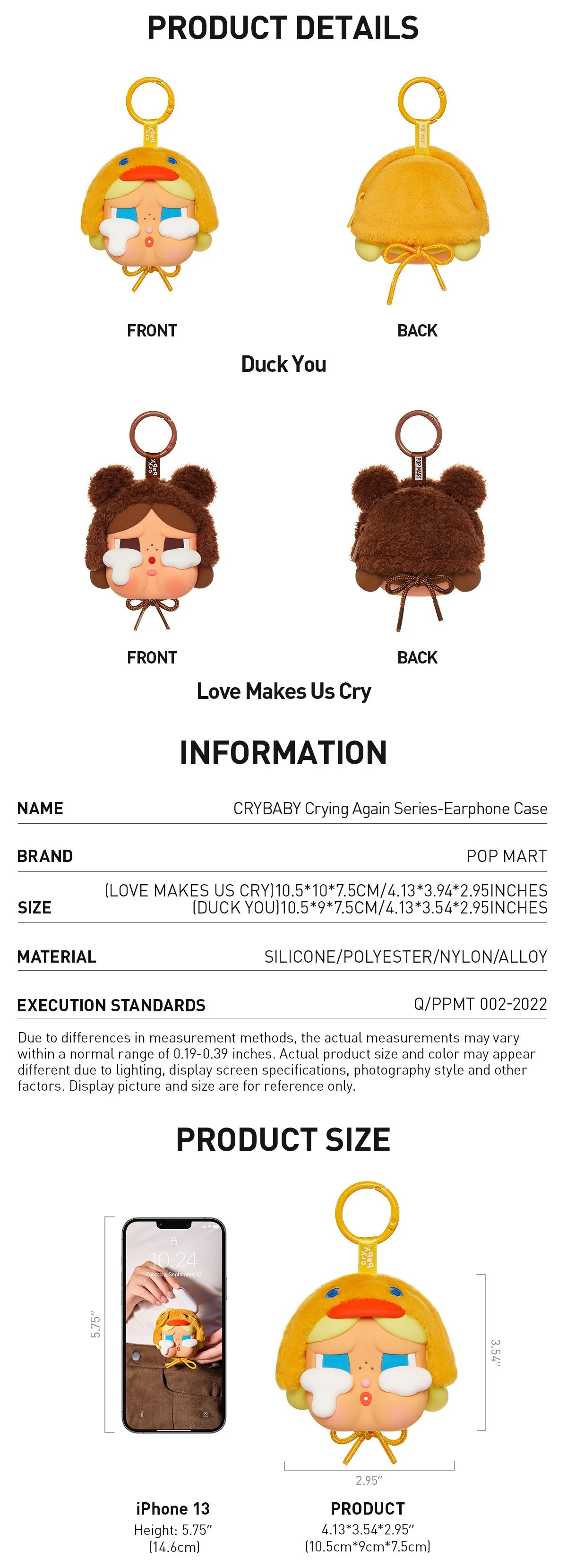 CRY BABY - EARPHONE CASE